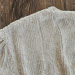 Retrofete Gabrielle Robe Dress in White Sequins Size XS Long Sleeve Blet Photo 14