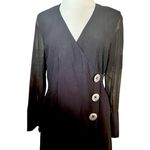 C/MEO COLLECTIVE First Light Blazer Dress Black Size Small Photo 0