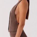 Peppermayo Chocolate Halter Neck Vest Photo 0