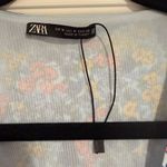 ZARA  Women's Floral Print Ruffle Dress Size Medium Photo 2