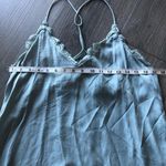 Vestique  Teal Racerback Tank Top Size Large Photo 3