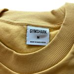 Gymshark Women’s M Oversized Crewneck Sweatshirt Golden Yellow Comfy Lounge New Photo 4