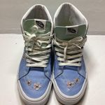 Vans Women's/ unisex Blue High-Top Sneakers collab with sandy Liang Photo 2