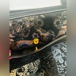 Vintage Genuine Leather Etra Patch Work Design Shoulder Bag Black Photo 5