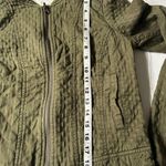 Anthropologie Hei Hei Green Quilted Riding Jacket Small Photo 10
