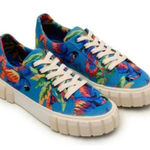 Farm Rio Macaw Tropical Sneakers Shoes Photo 0