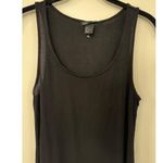 H&M Basics Black Jersey Knit Tank Maxi Dress Size Small Photo 4