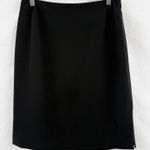 Ann Taylor Petites 6P Black Lined Pencil Skirt Career Office Classic Workwear Photo 0