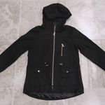 Beverly Hills Polo Club  Hooded Jacket Black Zip Front  Size M NWT Photo 3