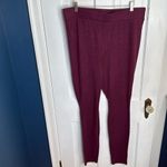 Torrid Full Length Signature Waist Hacci Legging in Burgundy W1005 Plus Size 3X Photo 2