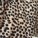 Ulla Johnson  Lennie Pleated Cotton Poplin‎ Top Cheetah Print Animal Print Size 2 Photo 10