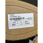 Cuple NWOB Snake Print D’Orsay Wedge Heels Size 41 Photo 5