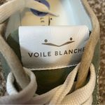Voile Blanche MAIORCA FLAT SUEDE AND FABRIC SNEAKERS EU38 Green Size 8 Photo 8