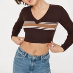 Garage Cropped Long Sleeve Top Photo 0