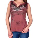 Harley Davidson  Rust Glitzy Tank Top  Photo 0