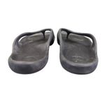 Crocs  ABF Almost Barefoot Black Flip-flops Thong Sandals Women's Size 7 Recovery Photo 4
