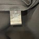 Yigal Azrouel Coral Reef Burnout Black Tan Short Sleeve Sheath Dress size 10 Photo 3