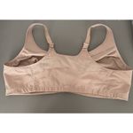 Glamorise Womens Size 50D Magic Lift Front Close Posture Back Wire Free Bra Nude Tan Photo 4