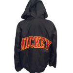 Disney  Store Size Medium M Mickey Mouse 1928 zip Up Hooded Jacket Gear Navy Blue Photo 3