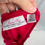 Sweet Pea by Stacy Frati Dark PinkTie Waist Reversible Lightweight Blouse Sz SM Pink Photo 6