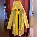 Hunter NWOT- Yellow Hooded Rain Coat Photo 1