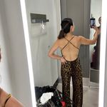 Norma Kamali Leopards Print Women Jumpsuit Photo 1