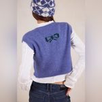 Free People NWT  Be Merry SoftSpun Sweater Vest - Blissful Blue Combo Photo 1