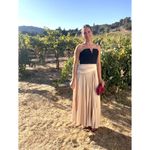 ET OCHS Black Half n Half Velvet Deep V Photo 10