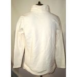 Denim & Co New $54 Womens Natural White Micro Polar Fleece Top XXSP Pocket Photo 3