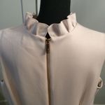 Calvin Klein Size 14W Pastel pink Sleeveless Ruffled V Neckline Easter Church Photo 1