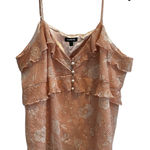 EXPRESS Babydoll Cami Ruffle Pearls Fairy Coquette Feminine Romantic Size XL Photo 0