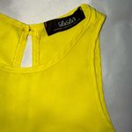 Lulus Vibrant Yellow Tank Top Size Small Photo 1