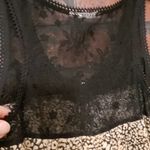 belle du jour Lovely Animal Print Top Lace M Photo 5