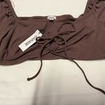 Garage  New With Tags Chocolate Brown Going Out Top Photo 1