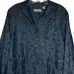 Vintage Valerie Stevens‎ Casual Skirt Set Blue Size M Photo 2