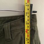 TNA Aritzia Green Straight Leg Cargo Patchwork Pants High Rise Reworked Women 0 Photo 9