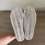 Nike white leather lace up low top women’s sneakers Photo 7