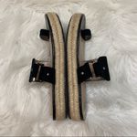 H by Halston  Savannah Suede Buckle Espadrille Slide Sandals size 8 Photo 2