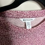 Athleta Breezy Gym Sports Tank Pink Animal Print Leopard Women's Size XS Photo 1