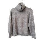 Show Me Your Mumu ‎ Fatima Turtleneck Oversized Sweater Gray Small Photo 1