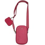 Kate Spade Rosie North South Zip Phone Crossbody pebbled leather stripe strap Photo 7