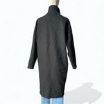 ZARA  Black Wool Blend Coat Women’s Medium - Minimal Wear, Chic & Warm Photo 3