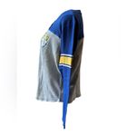 NFL Women’s Long Sleeve Waffle Knit T Los Angeles Rams Blue Size XL Photo 3