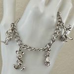 Disney Silver tone charm bracelet Photo 2