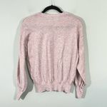 Ella Moss Junior's Pink & Purple Space Knit Scalloped Collar Sweater Size M Photo 7