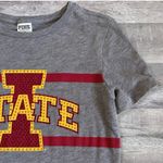PINK - Victoria's Secret  Iowa State Cyclones T Shirt Women XS Bling NCAA Game Day Photo 1