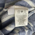 Anthropologie CLOTH & STONE‎ Ruffle Sleeveless Crossover Romper Zuma Beach Stripe Size L Large Photo 14