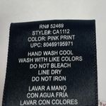 Catalina  Medium Floral Cutout Back One Piece Swimsuit Art Tropical Vacation Photo 3