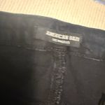 American Bazi  Black Distressed Fringe Jeans Photo 8