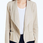 Max Studio  faux suede shawl collar open thin spring jacket Photo 0